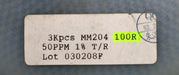 Bild des Artikels FIRSTOHM-3000x-SMD-Widerstand-100Ω-030208F-100-Ohm-Model-MM204