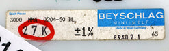 Bild des Artikels BEYSCHLAG-1500x-SMD-Widerstand-27kΩ-MINI-MELF-27000-Ohm-Model-MMA-0204-50