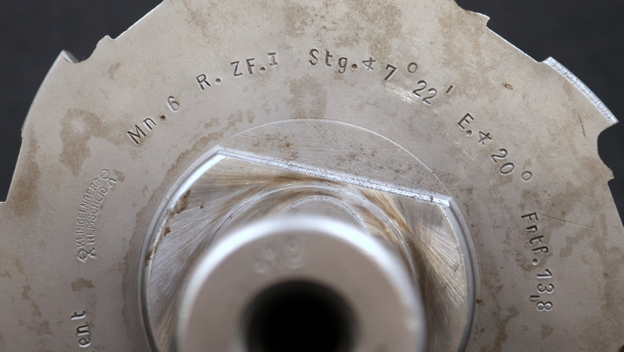 Bild des Artikels KLINGELNBERG-Palloid-Wälzfräser-m=-6,0-20°-EGW-Zahnform-I-1-gg.-Re.-Rest-70%