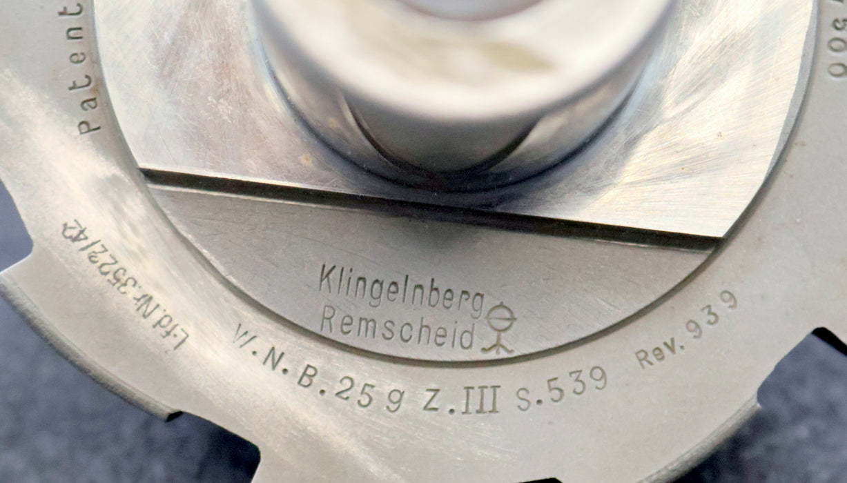 Bild des Artikels KLINGELNBERG-Palloid-Wälzfräser-m=-5,0-17°30'-EGW-Zahnform-III-1-gg-Li.-Rest-90%