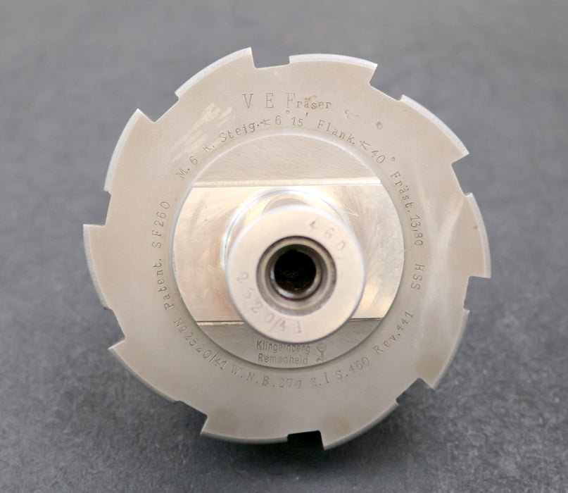 Bild des Artikels KLINGELNBERG-Palloid-Wälzfräser-m=-6,0-20°-EGW-Zahnform-I-1-gg.-Re-Rest-75%