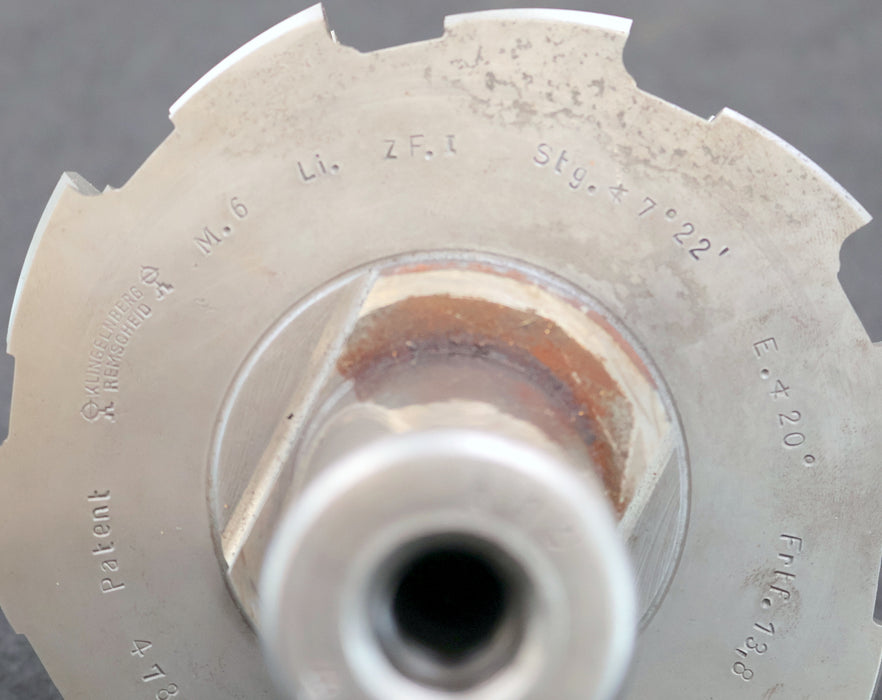 Bild des Artikels KLINGELNBERG-Palloid-Wälzfräser-m=-6,0-20°-EGW-Zahnform-I-1-gg.-Li.-Rest-85%