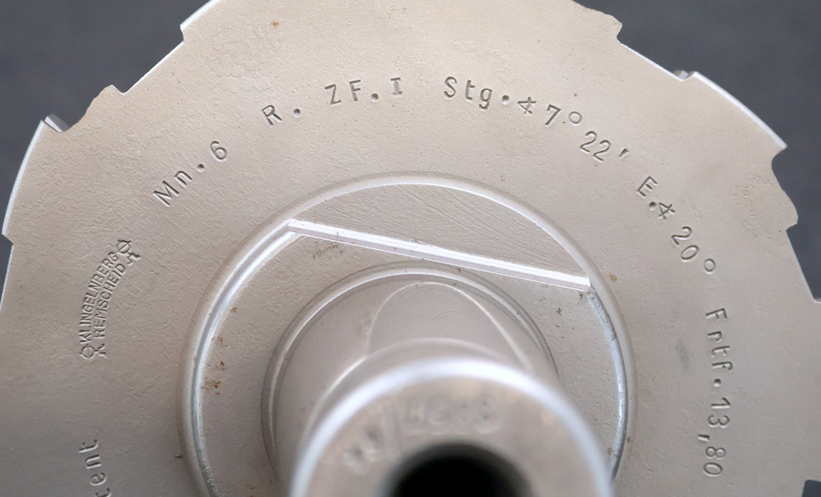 Bild des Artikels KLINGELNBERG-Palloid-Wälzfräser-m=-6,0-20°-EGW-Zahnform-I-1-gg.-Rechts