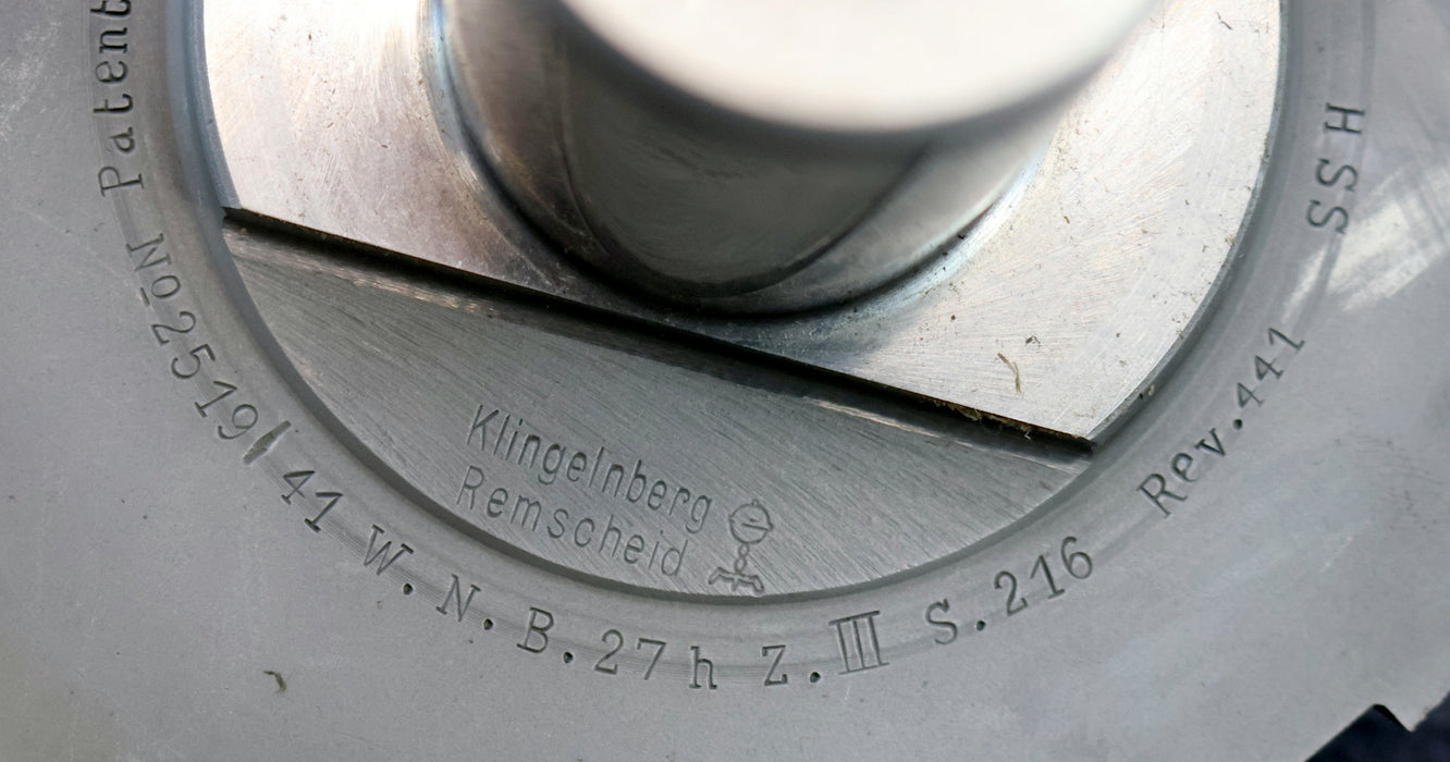 Bild des Artikels KLINGELNBERG-Palloid-Wälzfräser-m=-6,0-17°30'-EGW-Zahnform-III-1-gg.-Li