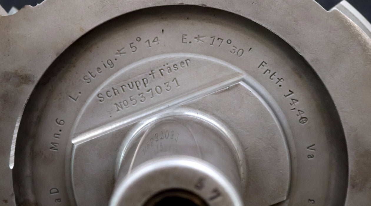Bild des Artikels KLINGELNBERG-Palloid-Wälzfräser-Schruppfräser-m=-6,0-17°30'-EGW--III-gebraucht