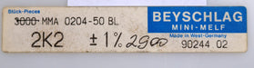 Bild des Artikels BEYSCHLAG-2000x-SMD-Widerstand-2,2kΩ-MINI-MELF-2200-Ohm-MMA-0204-50