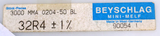 Bild des Artikels BEYSCHLAG-2000x-SMD-Widerstand-32,4Ω-MINI-MELF-32,4-Ohm-Model-MMA-0204-50