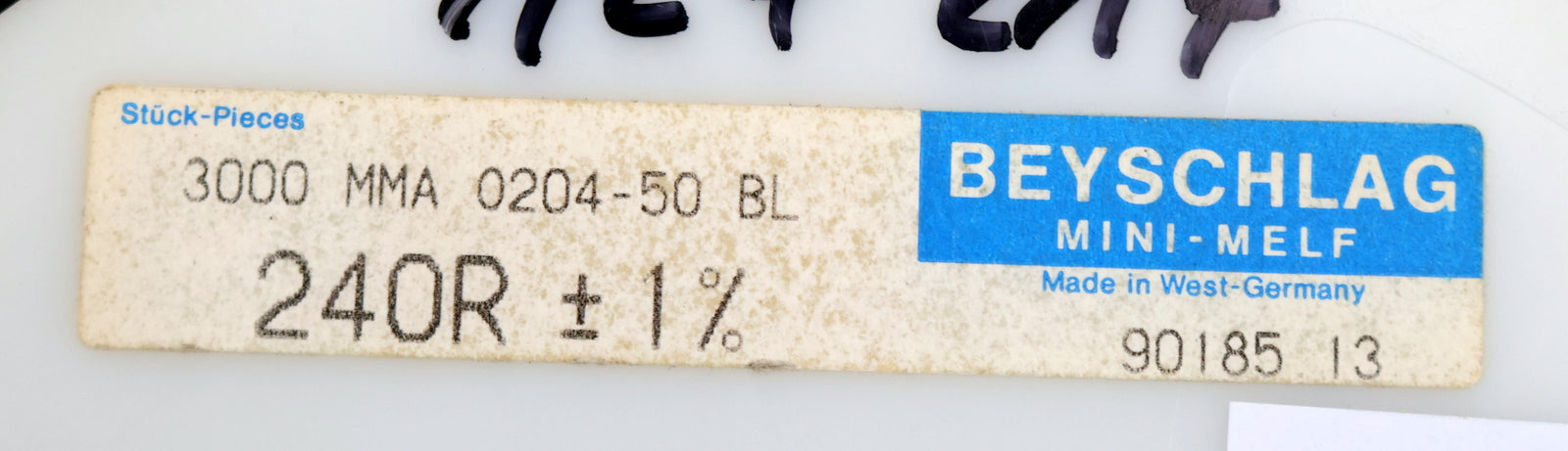 Bild des Artikels BEYSCHLAG-2000x-SMD-Widerstand-240Ω-MINI-MELF-240-Ohm-Model-MMA-0204-50