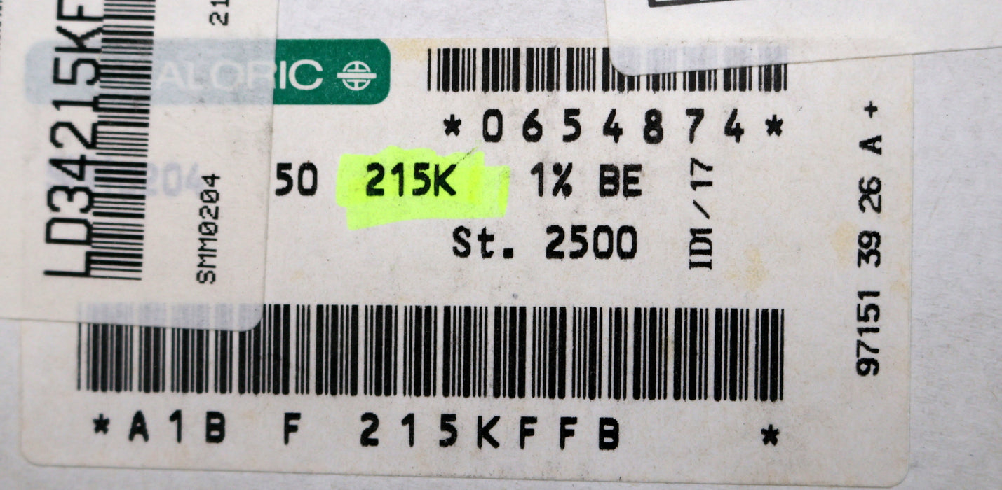 Bild des Artikels DRALORIC-2000x-SMD-Widerstand-215kΩ-131-058-MS1-215000-Ohm-Model-SMM0204