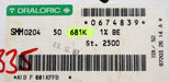 Bild des Artikels DRALORIC-1000x-SMD-Widerstand-681kΩ-131-062-MS1-681000-Ohm-Model-SMM0204