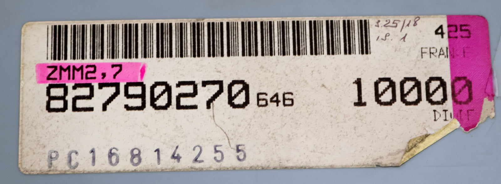 Bild des Artikels ITT-SEMICONDUCTORS-9000x-Zenerdiode-Model-ZMM2.7-GURT-Art.Nr.-179415001