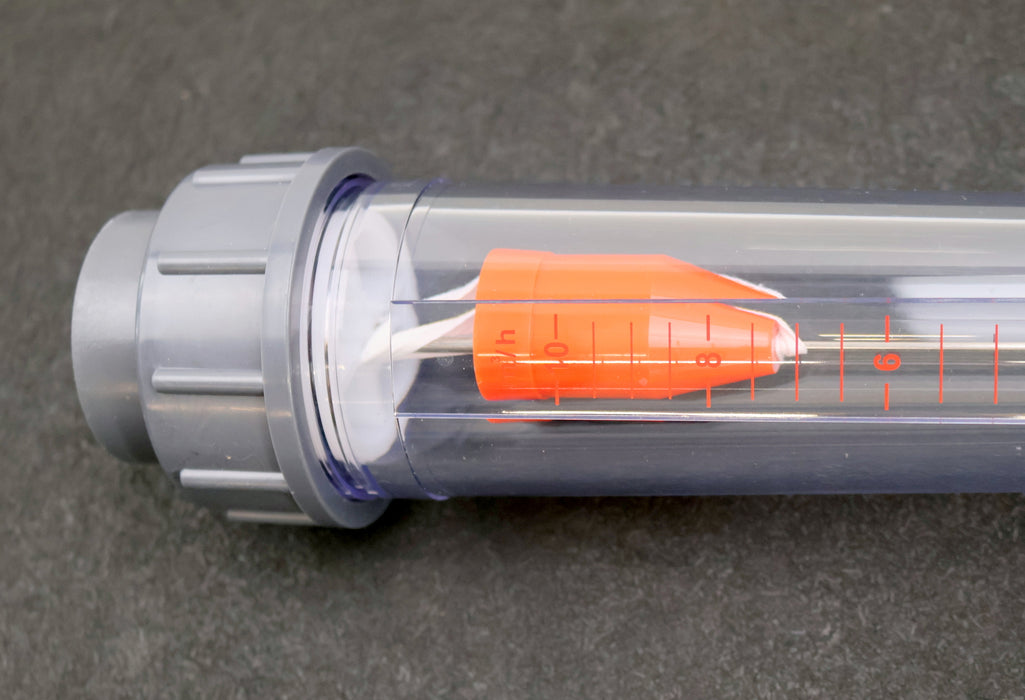 Bild des Artikels BKG-Durchflussmesser-aus-Kunststoff-LZB-DN40/d50-Messbereich1,0-10m³/h
