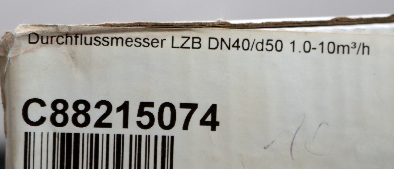 Bild des Artikels BKG-Durchflussmesser-aus-Kunststoff-LZB-DN40/d50-Messbereich1,0-10m³/h