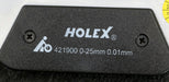Bild des Artikels HOLEX-HOFFMANN-Nuten-Bügelmessschraube-No.-421900-mit-schmalen-Messflächen
