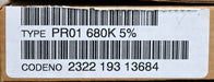 Bild des Artikels 1000x-Metallschichtwiderstände-680kΩ-CODENO-2322-193-13684-680000-Ohm