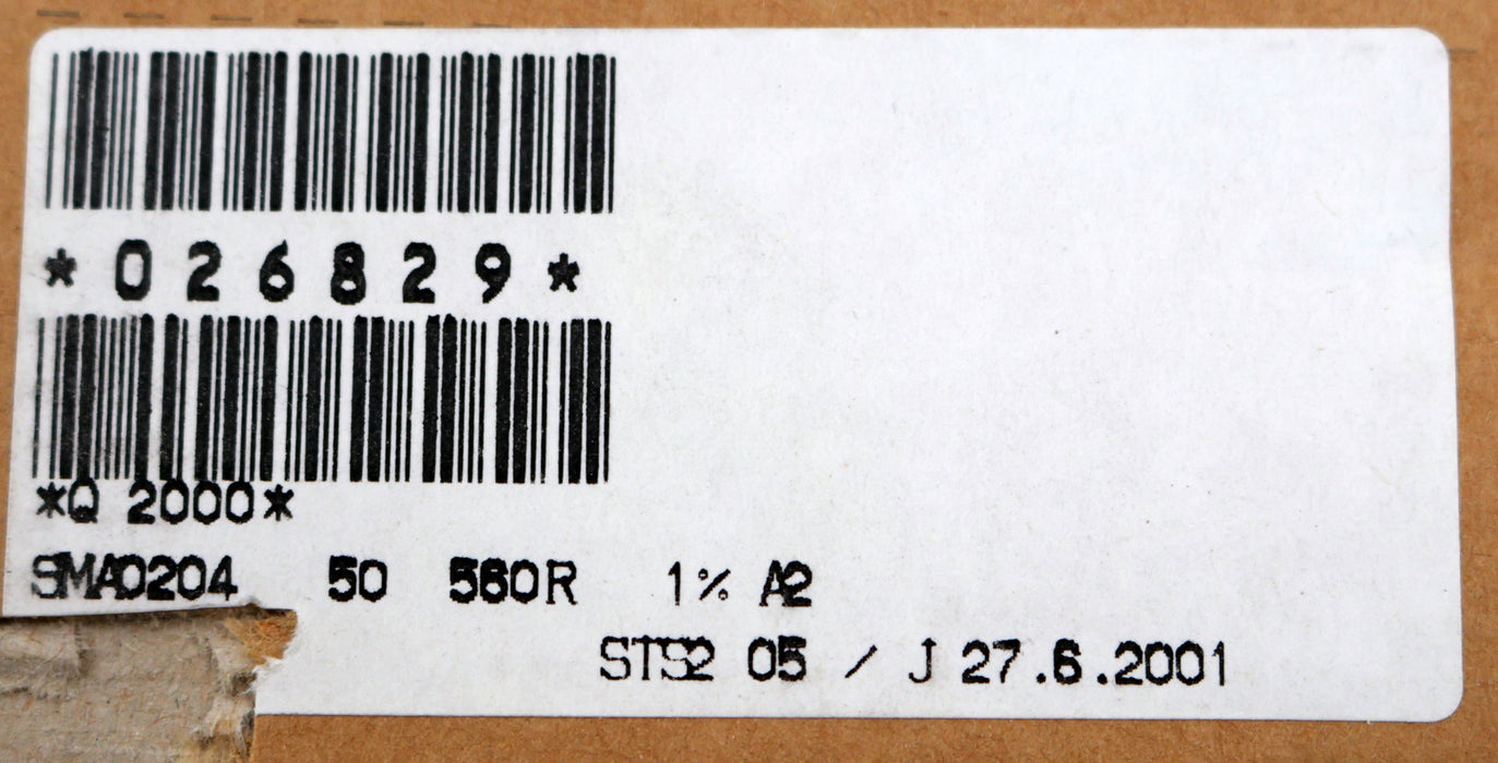 Bild des Artikels DRALORIC-2000x-Metallschichtwiderstände-560Ω-CL-MK1-560-Ohm-Toleranz-1%