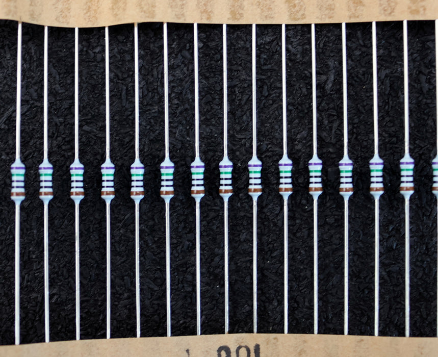 Bild des Artikels BEYSCHLAG-600x-Metallschichtwiderstände-750Ω-750-Ohm-Toleranz-1%