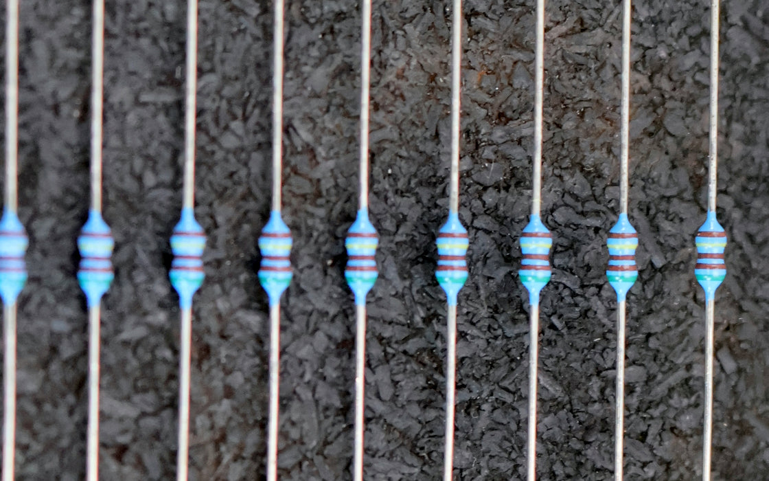 Bild des Artikels YAGEO-5000x-Metallschichtwiderstände-5,11MΩ-0,4W-50-PPM-52mm-5110000-Ohm
