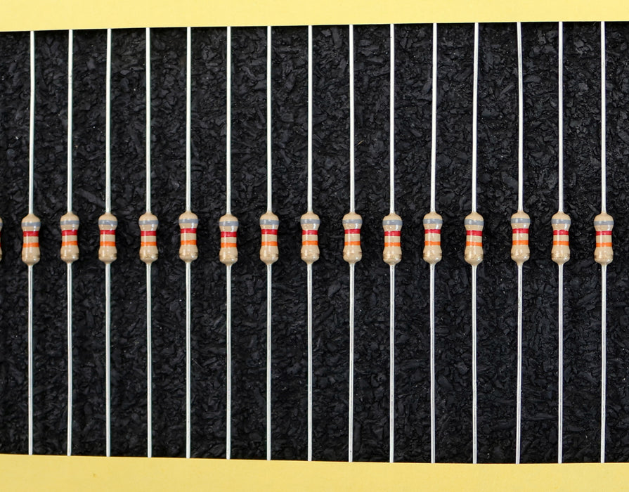 Bild des Artikels ROHM-5000x-Metallschichtwiderstände-82kΩ-1/4W-82000-Ohm-Toleranz-5%-Model-CFR25