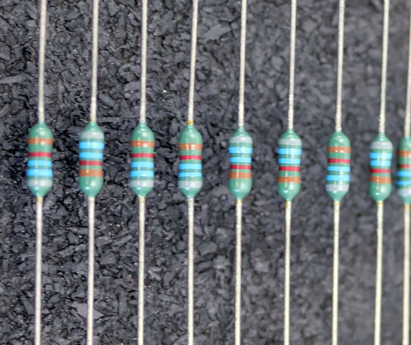 Bild des Artikels MATSUSHITA-1800x-Metallschichtwiderstände-86,6kΩ-1/4W-86600-Ohm-Toleranz-1%