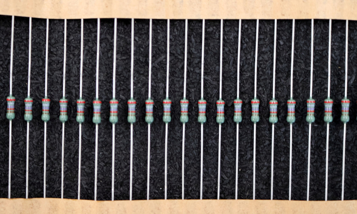 Bild des Artikels ASJ-2000x-Metallschichtwiderstände-28,7kΩ-28700-Ohm-Toleranz-1%-Model-MF0207
