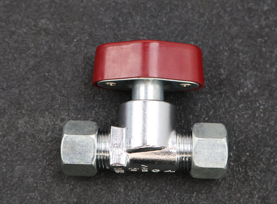 Bild des Artikels TRUMA-Schnellschlußabsperrventil-DVGW-PN16-für-10mm-Rohr-aus-Messing-unbenutzt