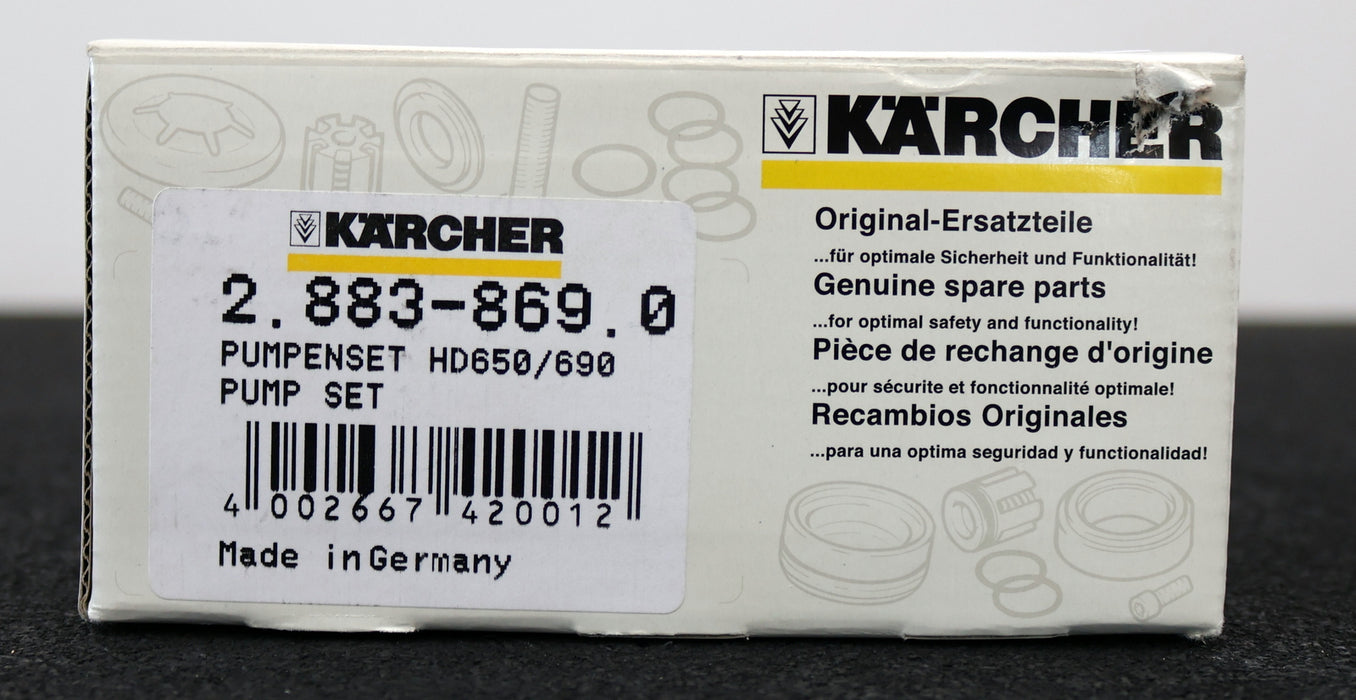 Bild des Artikels KÄRCHER-Pumpenset-für-HD650-/-690-Art.Nr.:-2.883-869.0-unbenutzt-in-OVP