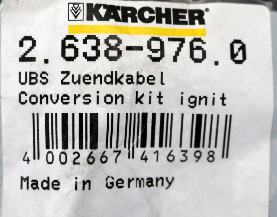 Bild des Artikels KÄRCHER-UBS-Zuendkabel-mit-Zündelektrode-Art.Nr.:-2.638-976.0-+-2.638-974.0