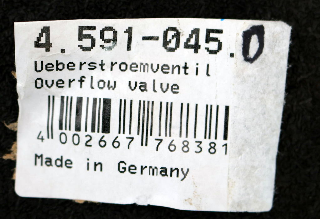 Bild des Artikels KÄRCHER-Überstroemventil-nur-fuer-Ersatz-Art.Nr.:-4.591-045.0-unbenutzt