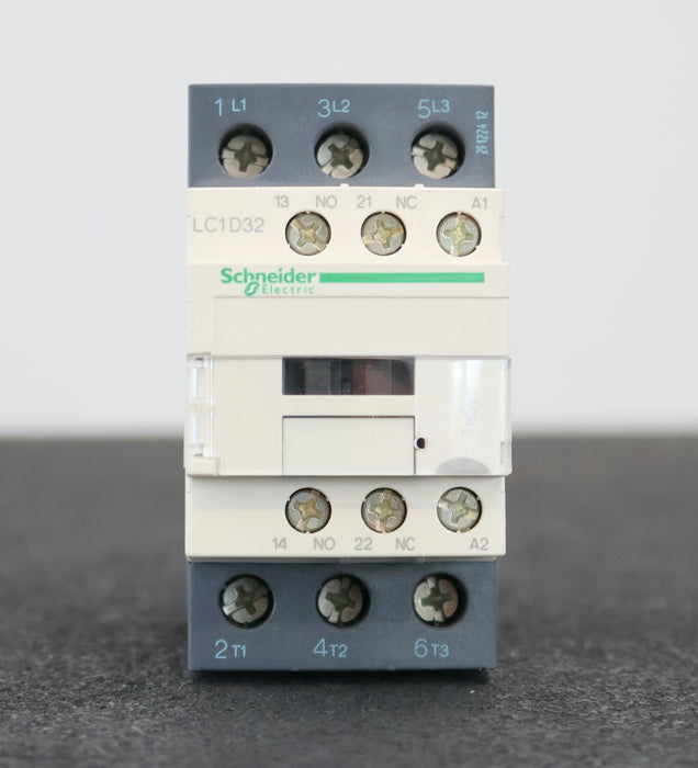 Bild des Artikels SCHNEIDER-ELECTRONIC-Schütz-LC1D32B7-Spullenspannung-24V-50/60Hz-15kW-/-400V