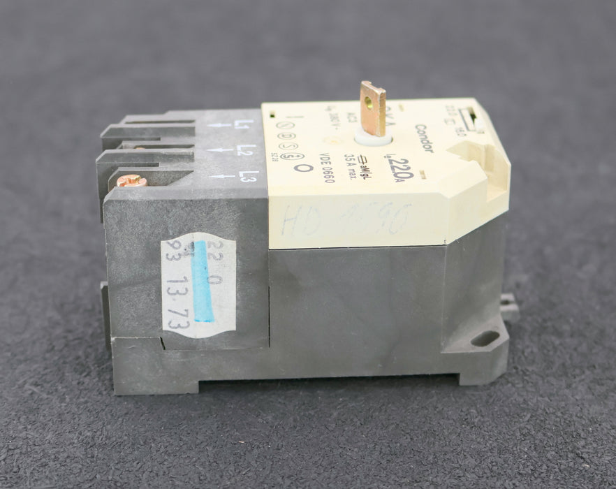 Bild des Artikels CONDOR-Motorschutzschalter-OKA-22A-380VAC-22-16A-unbenutzt
