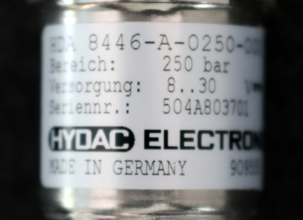 Bild des Artikels HYDAC-Druckmessumformer-Mat.Nr.-909555-HDA-8446-A-0250-000-unbenutzt-in-OVP