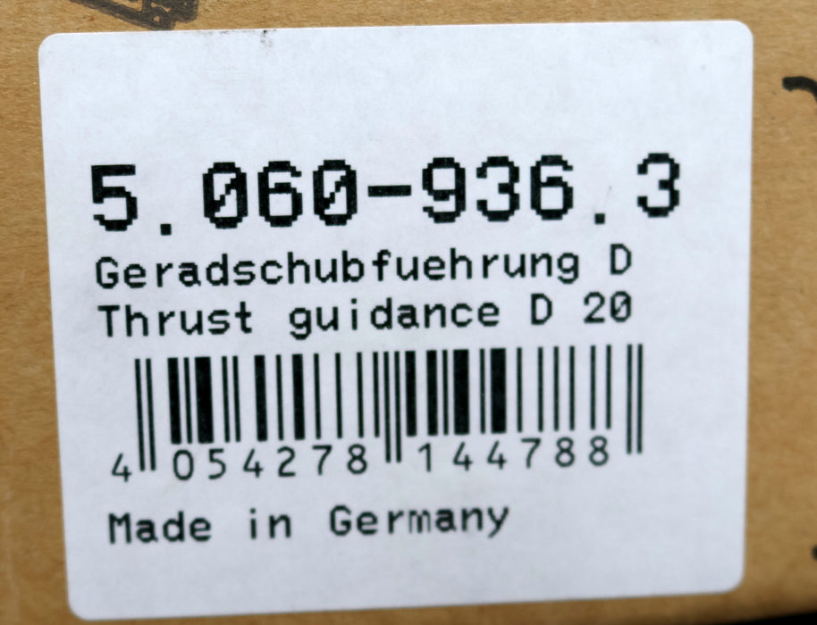 Bild des Artikels KÄRCHER-Geradschubfuehrung-D-20-Art.Nr.:-5.060-936.3-unbenutzt