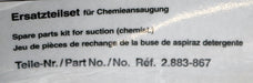 Bild des Artikels KÄRCHER-Ersatzteilsatz-für-Chemieansaugung-Art.Nr.:-2.883-867.0-unbenutzt