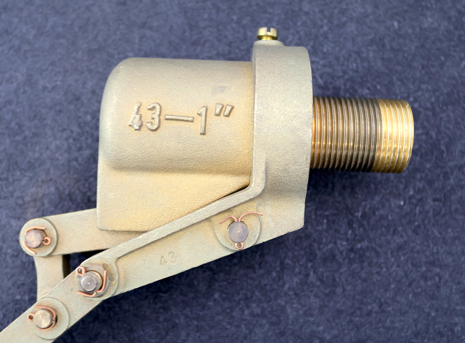 Bild des Artikels BERLUTO-Schwimmerventil-R-1''-Baulänge-420mm-Material-Messing-bis-6bar