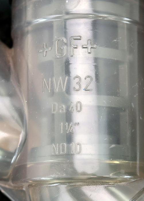 Bild des Artikels GF-GEORG-FISCHER-Schmutzfänger-Typ-305-NW32-Da40-1-1/4''-ND10-Transparent