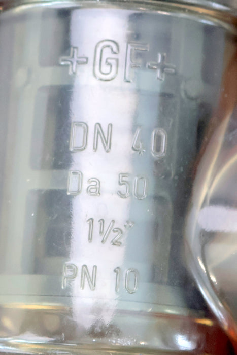 Bild des Artikels GF-GEORG-FISCHER-Schmutzfänger-Typ-305-DN40-Da50-1-1/2''-PN10-Transparent