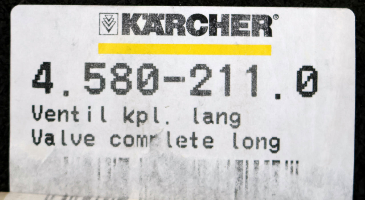 Bild des Artikels KÄRCHER-Ventil-kpl.-lang-Art.Nr.:-4.580-211.0-zu-HDS-1050-unbenutzt-in-OVP