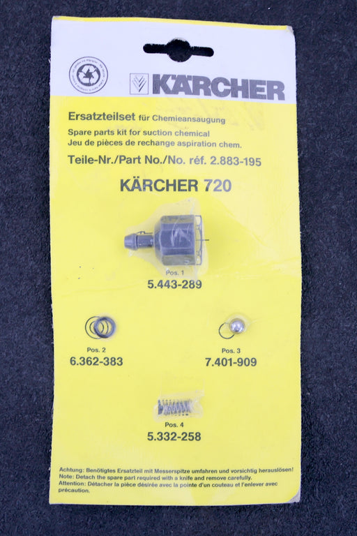 Bild des Artikels KÄRCHER-Ersatzteilset-füe-Chemieansaugung-Art.Nr.:-2.883-195-KÄRCHER-720