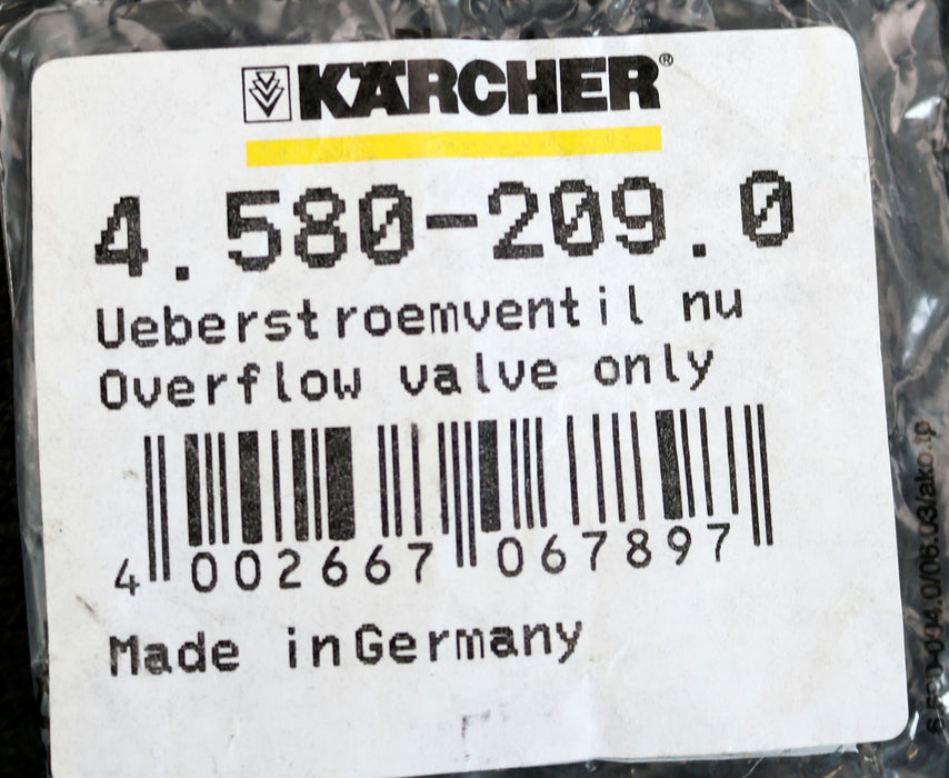 Bild des Artikels KÄRCHER-Überstroemventil-nur-für-Ersatz-Art.Nr.:-4.580-209.0-unbenutzt-in-OVP