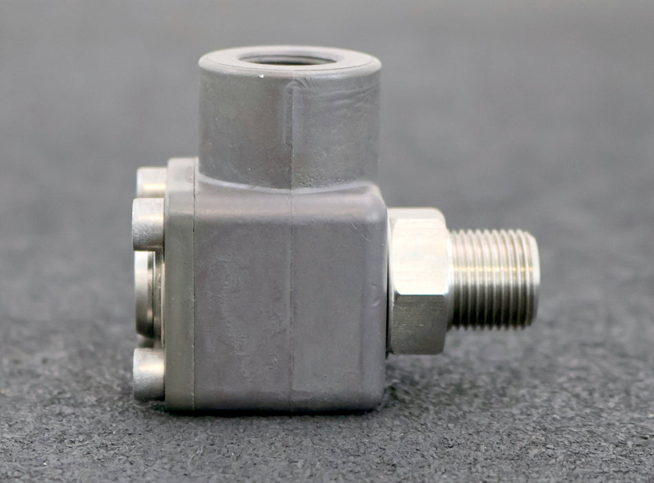 Bild des Artikels Winkeldrehgelenk-WDTH-10-AL-Aluminium-Eingang-3/8"-10DN-max.-300bar-unbenutzt
