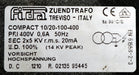 Bild des Artikels F.I.D.A.-Zündtransformator-Compact-10/20-100-400-PRI-400V-0,6A-50Hz