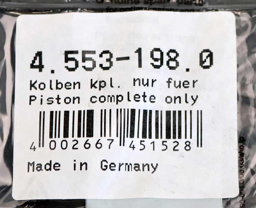 Bild des Artikels KÄRCHER-Kolben-komplett-nur-fuer-Ersatz-Art.Nr.:-4.553-198.0-unbenutzt