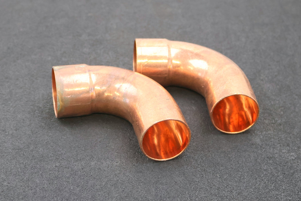 Bild des Artikels WIKU-KIWA-2x-Kupfer-Lötfitting-Bogen-90°-DN42mm-5001A-Nr.-1013201420000