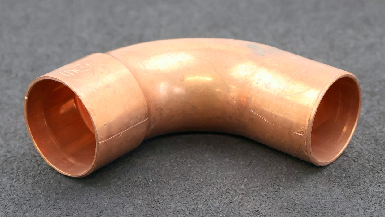 Bild des Artikels WIKU-3x-Kupfer-Lötfitting-Bogen-90°-DN35mm-5001A-Art.Nr.-1013201350000