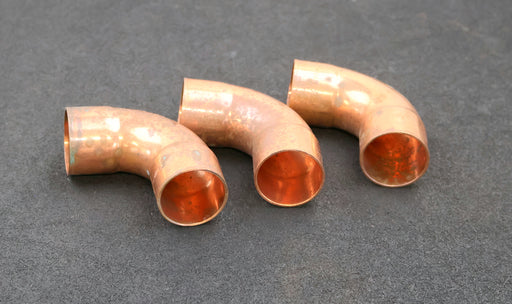 Bild des Artikels WICU-3x-Kupfer-Lötfitting-Bogen-90°-DN35mm-5002A-Art.Nr.-1013201350000