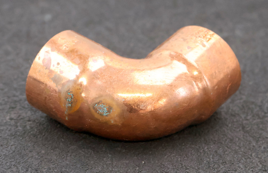 Bild des Artikels 7x-Kupfer-Lötfitting-Bogen-90°-DN35mm-kurz-unbenutzt