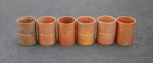 Bild des Artikels WICU-6x-Kupfer-Lötfitting-Muffe-DN42mm-unbenutzt