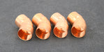 Bild des Artikels WIKU-4x-Kupfer-Lötfitting-Bogen-45°-DN35mm-kurz-5041-Art.Nr.-1013241350000