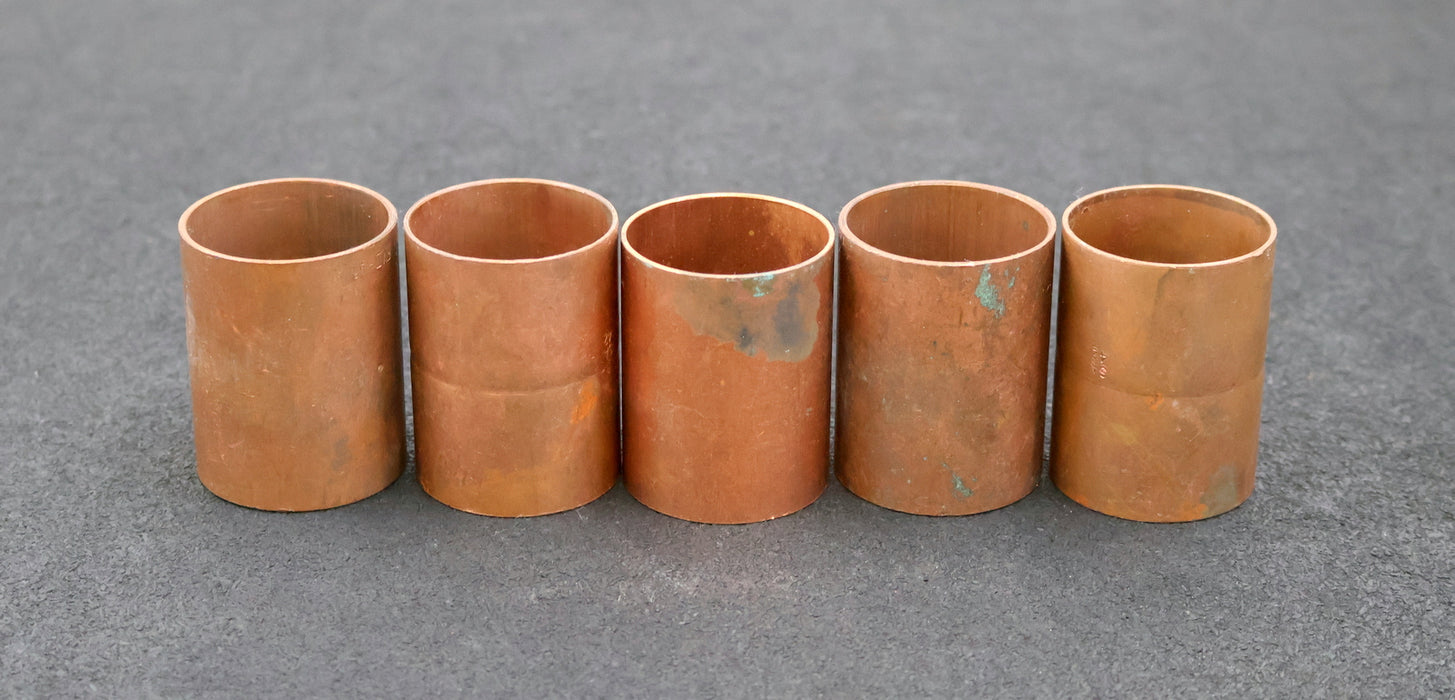Bild des Artikels WICU-5x-Kupfer-Lötfitting-Muffe-DN42mm-5270-Art.Nr.-1013270420000-unbenutzt